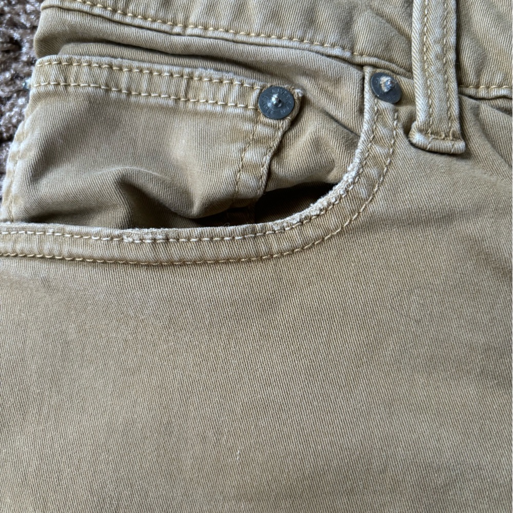 American Eagle Outfitter Flex Slim Straight Khaki Pants Men size 33 x 32 - Picture 7 of 8